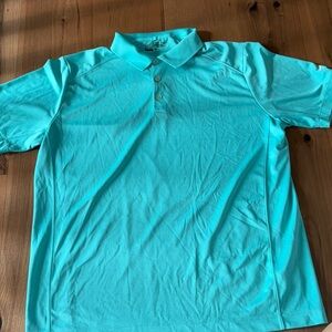 Nike Men's Teal Nike Golf Tour performance dri fit polo Shirt